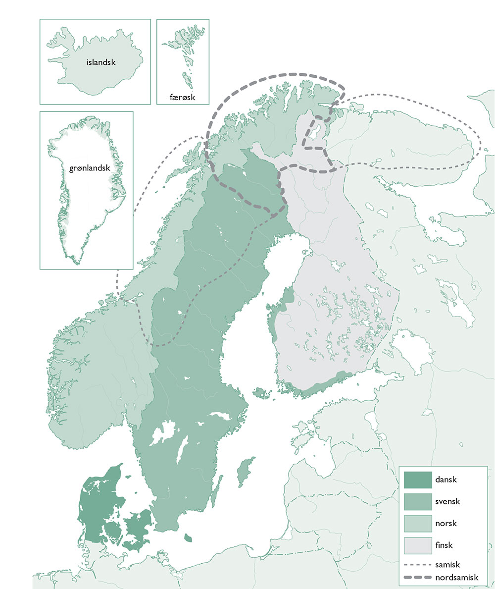 Skandinavísku málin – utan frá